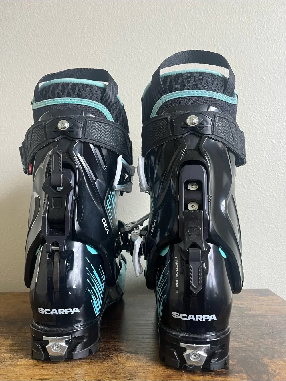 Gea Alpine Touring Boot - 2023 - Women's. Aqua/Black -23.5